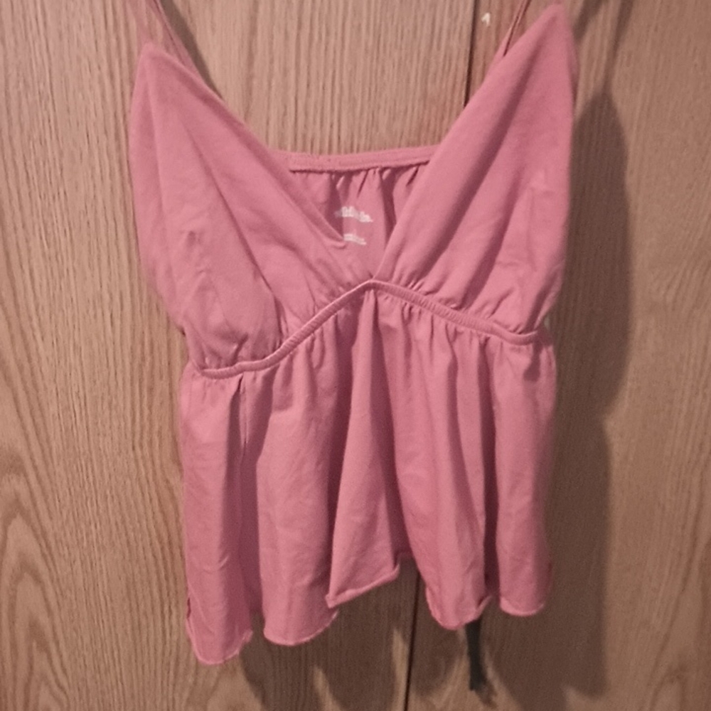 Wild Fable Pink Bustier Camisole Top